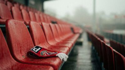 Empty seats at Emirates Stadium — the price debate